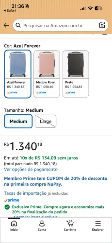 Vendo mala média calvin Klein 
