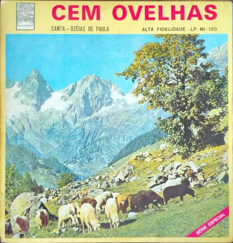 Lp Disco de Vinil Gospel Evangélico Ozéias De Paula - Cem Ovelhas