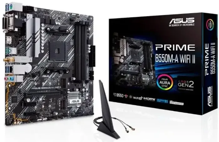 laca Mãe Asus Prime B550M-A, Wi-Fi II