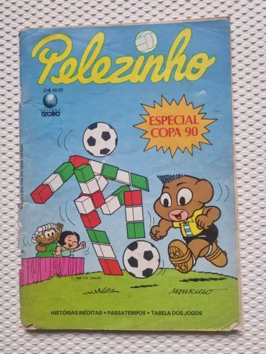 Gibi Pelezinho Especial Copa 90 - Editora Globo (Raro / Colecionador)