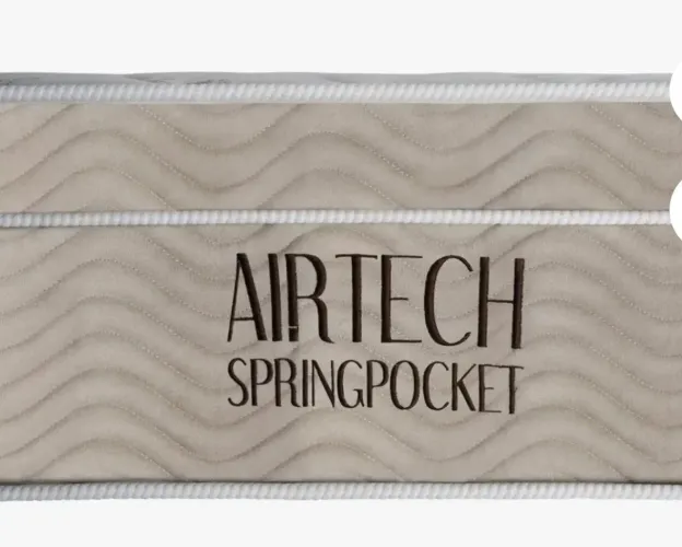 Cama box Solteiro com colchão Spring pocket ortobom