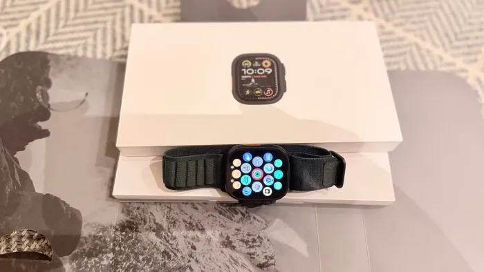Apple Watch Ultra 2 GPS + Celular - Bateria 100% - Impecável Completo