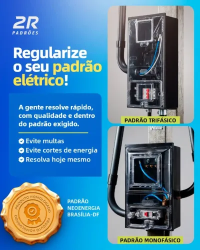 Seu Padrão Neoenergia Pronto para Ligação