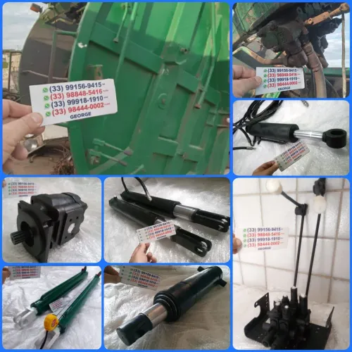 CAMINHÃO COMPACTOR DE LIXO CAÇAMBA ENTULHO POLIGUINDASTE MUNCK