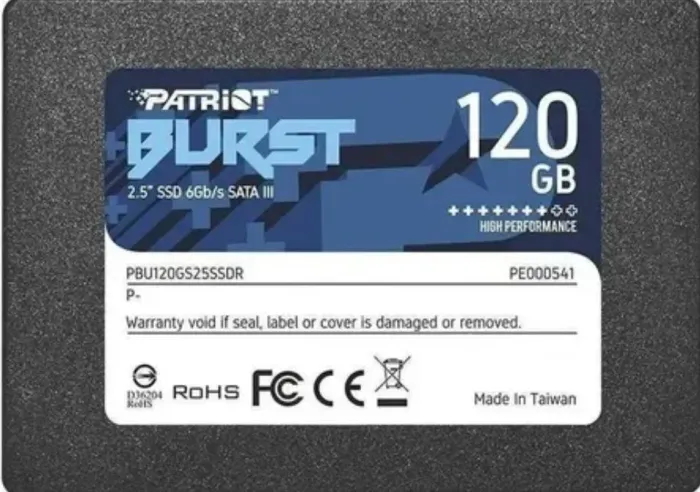 SSD P.Buster 120 Gb ótimo pronto para uso...