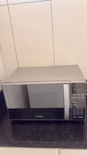 Micro-ondas Consul 20 Litros cor Inox Espelhado com Função Descongelar 220V