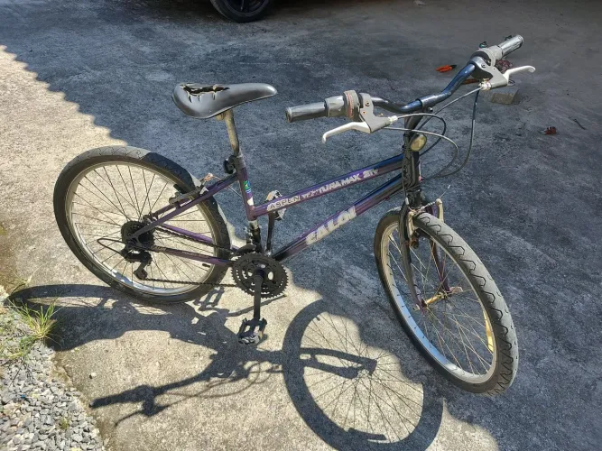 Bike aro 24 21 velocidades pneus bons