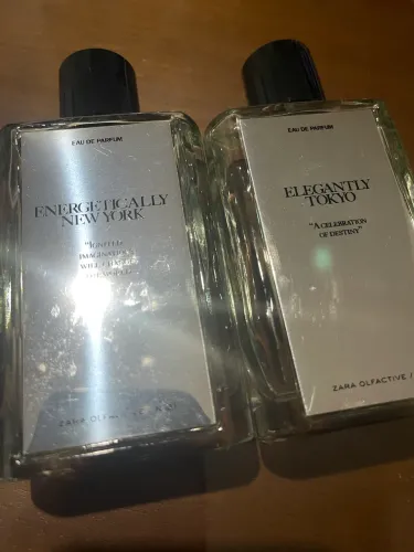 Conjunto de Dois Perfume Zara 75ml: Elegantly Tokyo | Energetically New Yourk