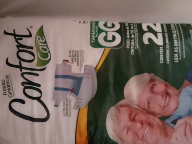 Fralda geriátrica confort