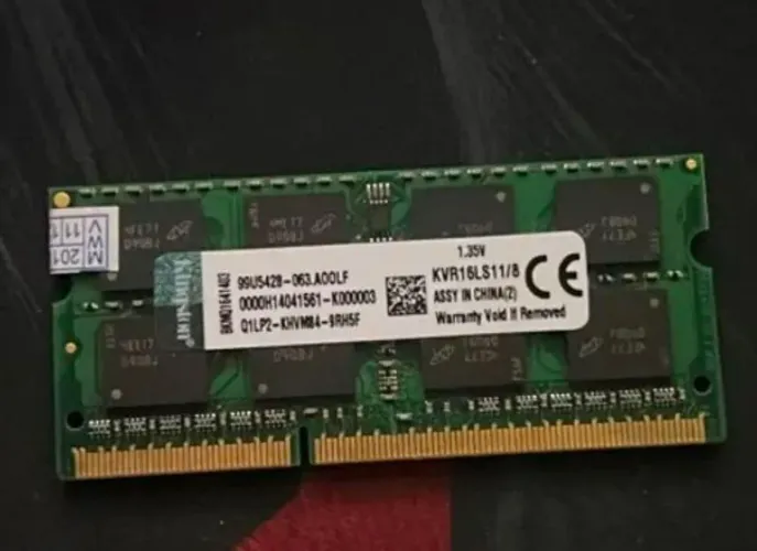 Memoria ddr3 8gb kingstone