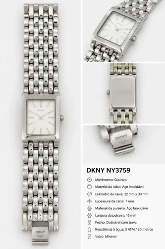 Relógio modelo dkny ny 3759