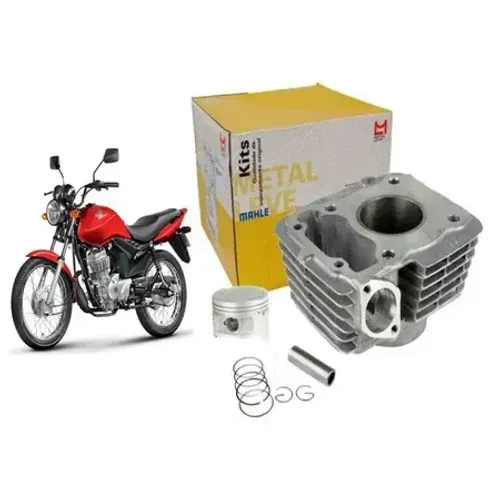 KIT CILINDRO FAN125 09 METAL LEVE