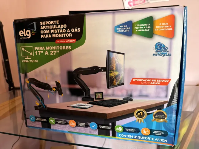 Suporte Articulado com pistão a gás ELG
