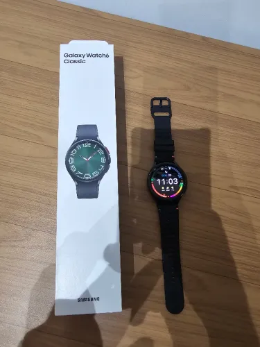 Smartwatch Galaxy Watch6 Classic 47mm Grafite