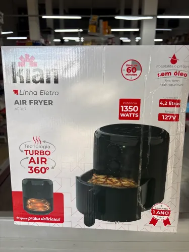 Vendo air fryer Kian 127v nova