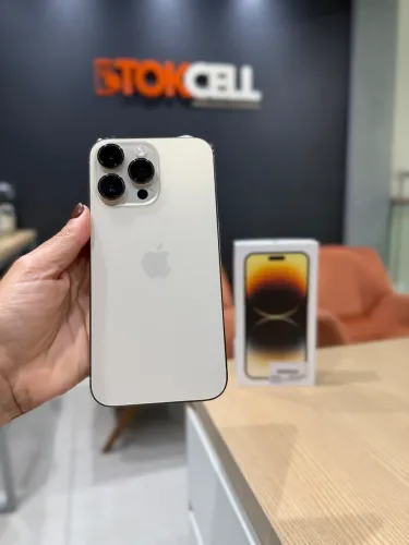 IPhone 14 Pro Max 256GB Gold Seminovo Garantia Loja Física 