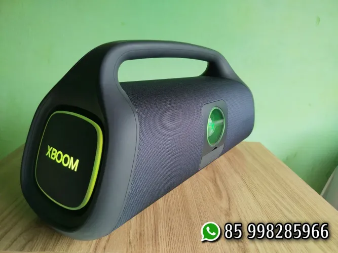 Caixa de som LG boombox original e potente