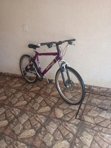 Bicicleta aro 26 gallo , inteira Shimano, aros predactor 