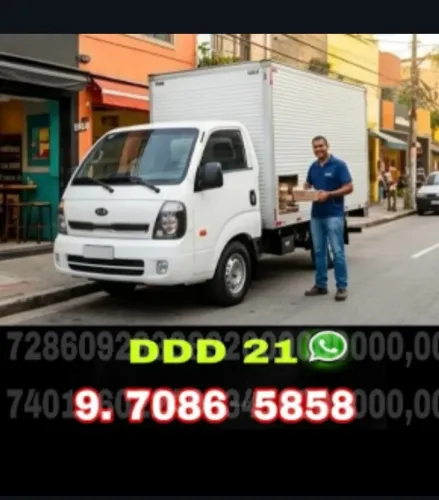 Frete, Serviços de Mudanças e Carretos com Horário Marcado