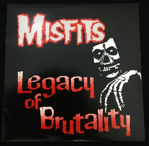 Lp Misfits - Legacy of Brutality Punk Importado 1989 ótimo estado 