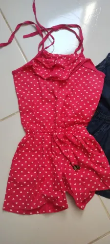 Macaquinho infantil veste 3/4 anos