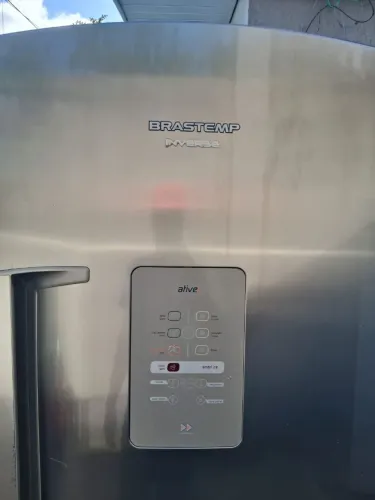 Geladeira Brastemp ative Inox *Inverse*