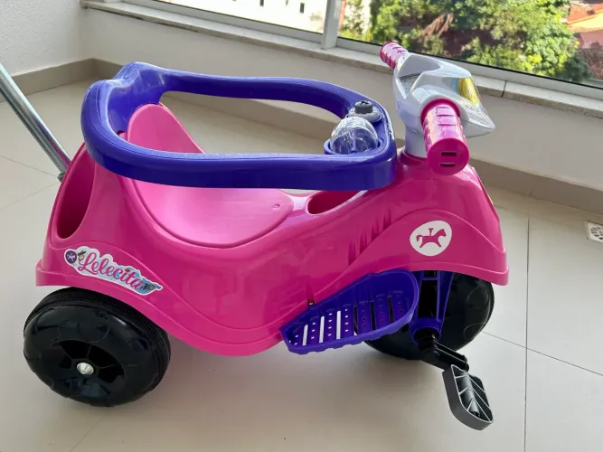 Triciclo Infantil Motoca Lelecita Rosa Calesit