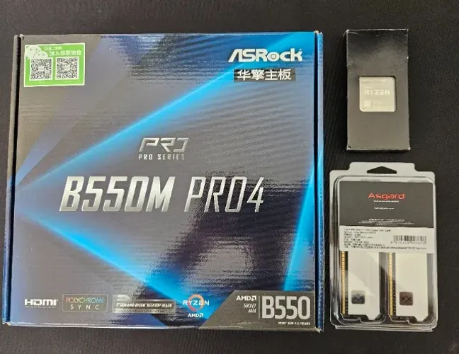 Kit AM4 - Ryzen 7 5700X3D, 32 GB DDR 4 3600 Mhz , Asrock B550M Pro4