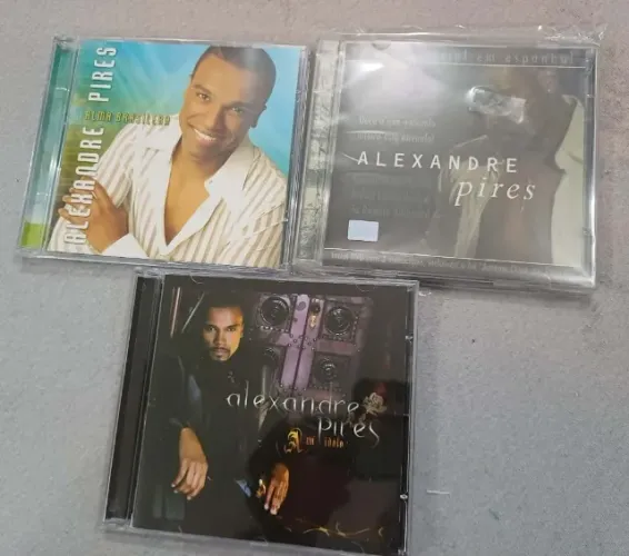 CD Alexandre Pires Estrella Guia CD/DVD, Alma Brasilera & A Un Idolo