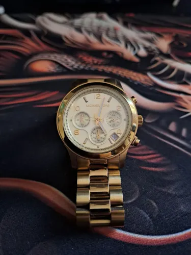 Relógio Feminino Michael Kors Original Dourado