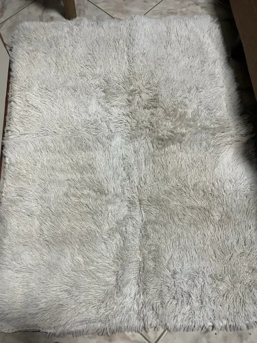 Tapete de sala peludo 1,50 x 1,00