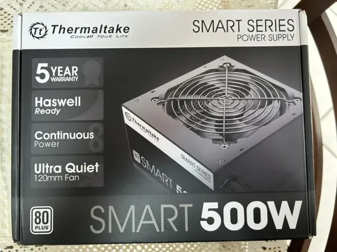 Fonte PC Thermaltake Smart Series 500W, 80 Plus White