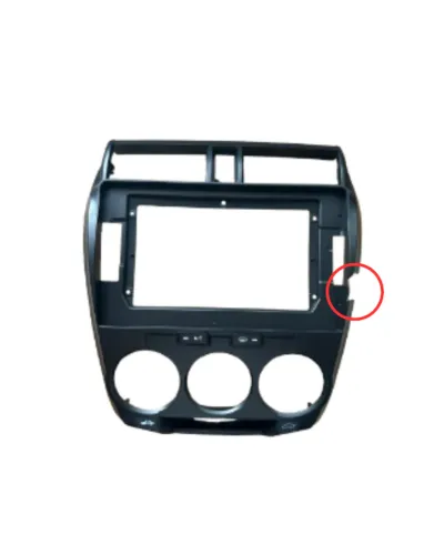 MOLDURA MULTIMÍDIA HONDA CITY 2008 9 E 10 POLEGADAS