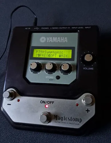 Pedal Efeitos Yamaha Magicstomp Guitar Magic Stomp Spx 90 Reverb