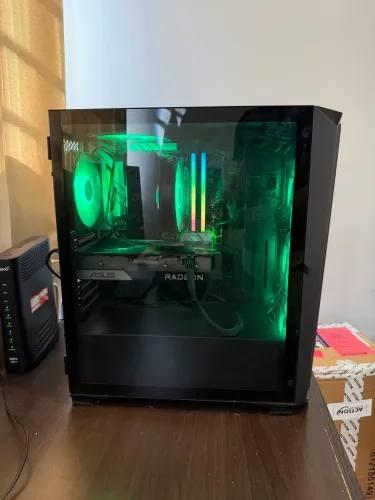 PC Gamer Ryzen 5 3600 + RX 6600 XT ASUS | 16GB RAM | Fonte XPG Gold 750W