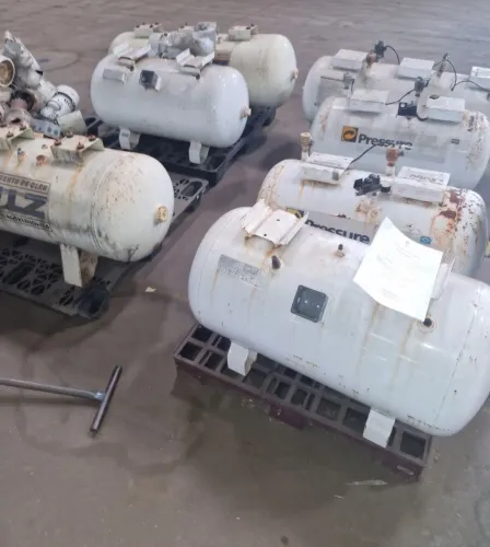 Compressor de ar desmontado