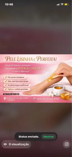 Depilação na Cera