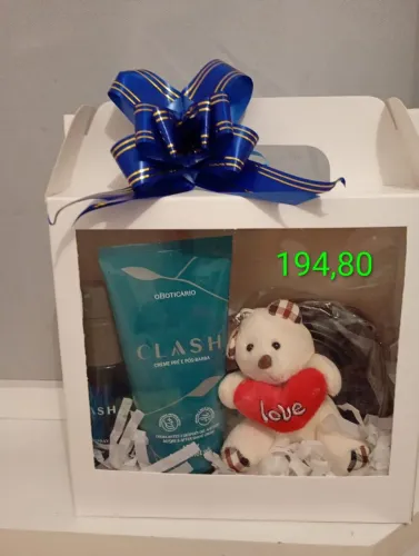 Caixa presente masculino 