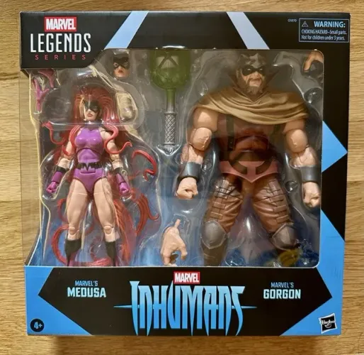 Marvel Legends Medusa Gorgon 2-pack inumanos inhumans boneco figura hasbro