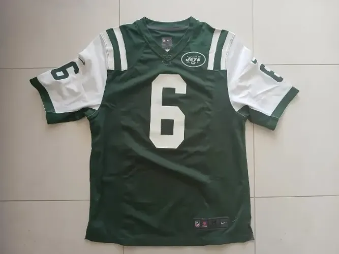 Jersey Nfl Nike Jets Mark Sanchez #6 Tamanho M Juvenil Verde / 6 / Mark Sanchez | M