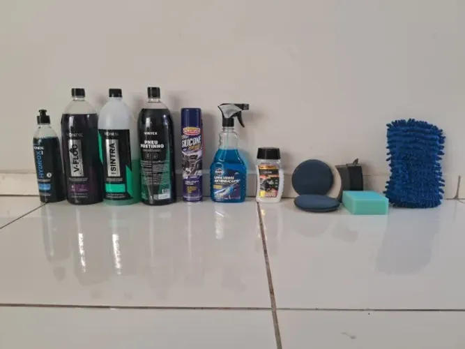 Produtos para Limpeza e Higienização de Carros