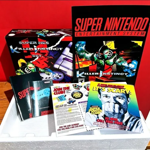 Caixa super nintendo