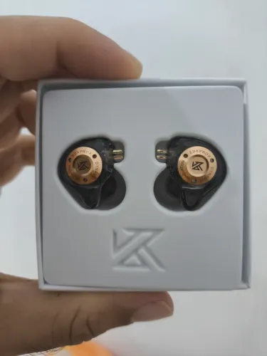 Fone KZ EDX PRO X cinza SEM MiC (LACRADO)