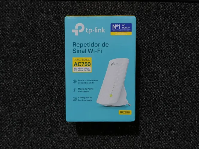 Repetidor de Sinal WiFi TP-Link Dual Band AC750