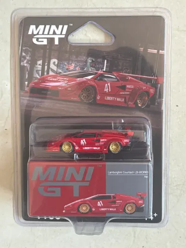 Mini Gt Lamborghini Countach LB Works 1/64