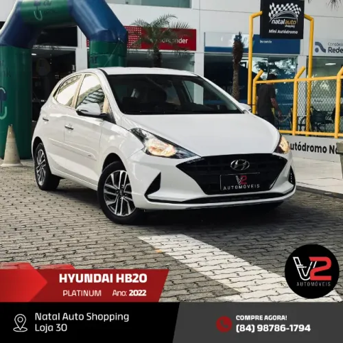 Hyundai HB20 Platinum 1.0 TB Flex 12V AUT 2022