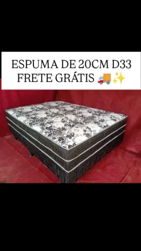 Cama box casal + Frete grátis ( entregamos ainda hoje )