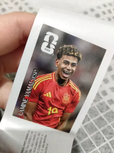 Figurinha Lemine Yamal FIFA Coca Cola Ganhador Da Copa Do Mundo 2026