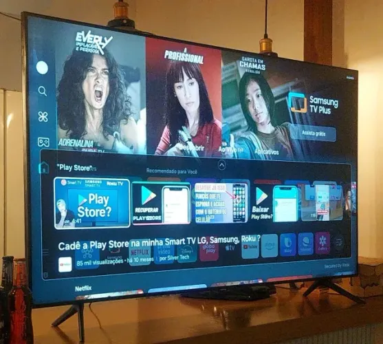 Samsung Smart TV de 58 polegadas 2 meses de uso. Pague em parcelas com seu cartão de créd