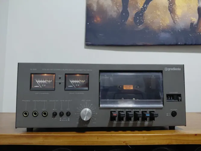 Vd Tape Deck Gradiente S125 para Colecionadores